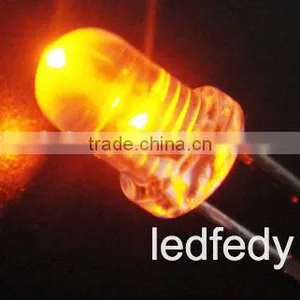 3mm Round Diffused Amber Led Epistar Chip thumbnail-1