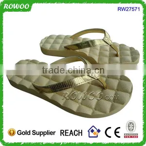 New Sexy EVA Women Flip Flops With PU Strap And Massage Sole thumbnail-1
