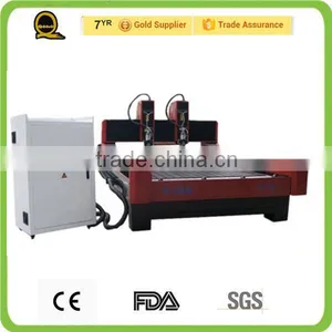 1300*2500mm Large Working Area Heavy Duty Cnc Stone Machine Cnc Router Machine for Aluminum thumbnail-1