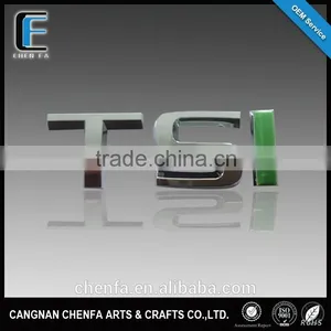 Custom Decorative 3m Adhesive Plastic Emblems thumbnail-1