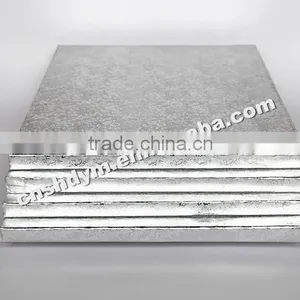 Rectangle High Quality Foil Corrugated Cake Drums thumbnail-6