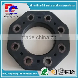 Polygon Flexible Coupling Rubber Disc Custom Size thumbnail-1