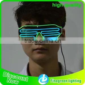 High Quality and Top Selling Ray-ban Style el Wires Glowing Glasses thumbnail-3