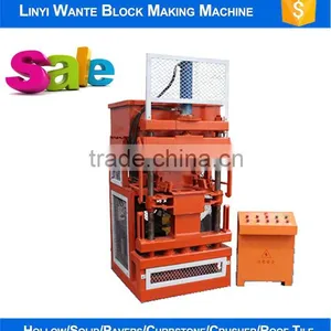 WT1-10 Fully Automatic Compressed Soil Block Machine/interlocking Brick Block Machine thumbnail-1