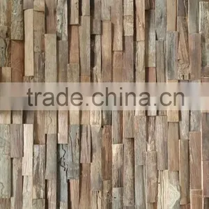 Recycled Teak Wall Cladding thumbnail-1