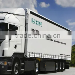 Fire Retardant PVC Coated Truck Cover(680GSM) With Eyelets and Edge Reinforced thumbnail-1