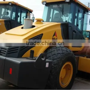 12T Hydraulic Single Drum Double Drive Vibratory Road Roller With Cummins Engine thumbnail-1
