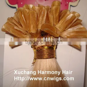 Best Remy Quality 18 100% Nail u Tip Remy Human Hair Extension thumbnail-1