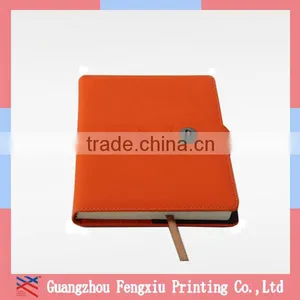 Colored 2016 A4 A5 A6 Sizes Leather Notebook Embossed thumbnail-2