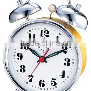 4 Inch Metal Case Mechanical Alarm Clock Movement, Desktop Clock Mechanism, Bedside Clock thumbnail-5