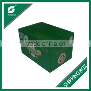 2015 WHOLESALE FREE DESIGN SHIPPING BOX CUSTOM PRINT LOGO 24 BOTTLES BEER SHIPPING BOX thumbnail-4