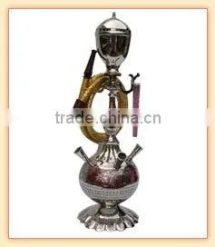 Hookah-replica Gift Item-antique Piece Made of Brass thumbnail-1