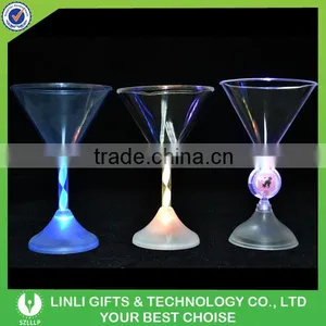 Logo Print Color Changing Led Plastic Cocktail Cup thumbnail-4