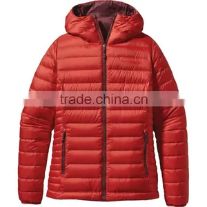 Warm Duck Down Padding Jacket With Hood thumbnail-1