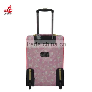 2015 Popular Fashion Travel pu Trolley Luggage Bag thumbnail-2