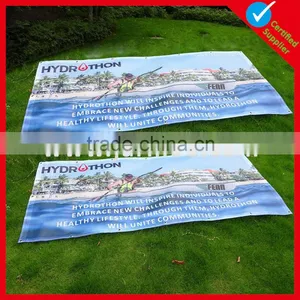 Hanging Double Side Printing White Vinyl Banner thumbnail-1