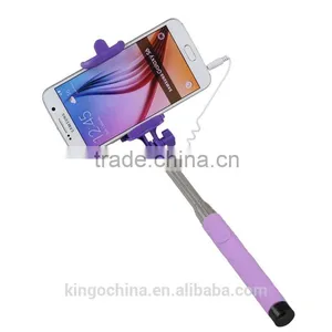 Hot Sale Product Wire Cable Moblie Monopod Selfie Stick for Cell Phone thumbnail-1