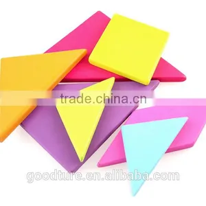 2015 Hot Sale Big Size Colorful Wooden Tangram Jigsaw Puzzle thumbnail-5