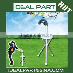 Outdoor Plastic Walking Stick Stool thumbnail-1