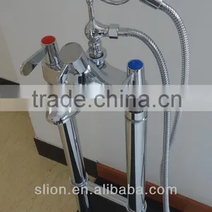 Floor Mounted Standing Shower Mixer Thermostatic Shower Mixer With Vernet Cartridge thumbnail-1