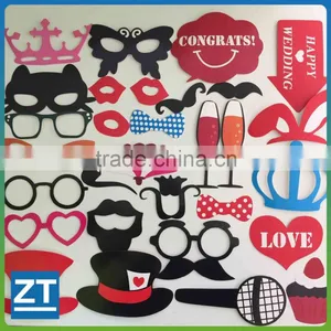 Photo Booth Props 31 Piece DIY Kit For Wedding Party thumbnail-1