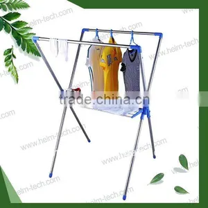Stainless Steel Adjustable Clothes Drying Rack thumbnail-1