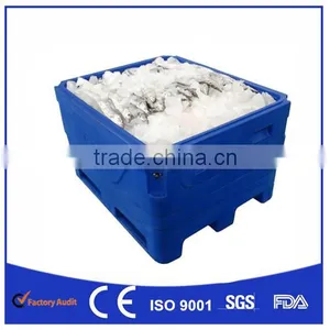Large Size 1000L Plastic Fish Transport Box, Cold Chain Box for Fish Carrying thumbnail-1
