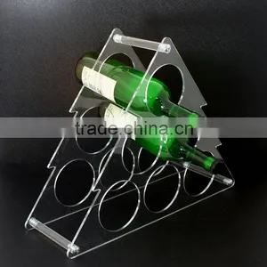 Tree Shaped Stackable Wine Bottle Display Holder Rack thumbnail-1