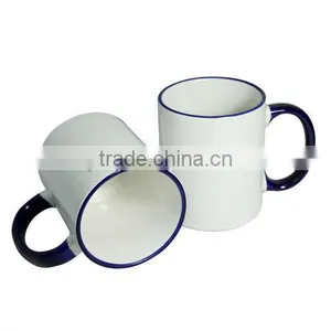 11OZ Ring and Rim Color Mug /sublimation Customized thumbnail-4