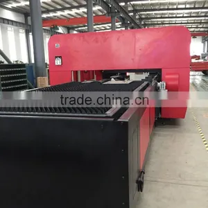 1000W YAG Sheet Metal Laser Cutting Machine With Metal Scroll Bed thumbnail-5
