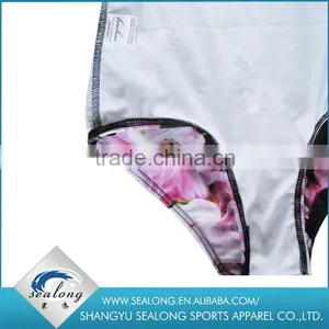 2016 Women's Digital Printing Swimsuit Thin Flower Pattern Bikini thumbnail-3