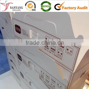 Take Away Foldable Feature White Paper Cardboard Cake Box thumbnail-3
