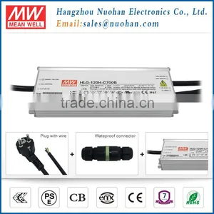 Mean Well HLG-120H-700B 120W 700mA Led Driver 700ma LED Power Supply 120w Dimming Led Driver 120w thumbnail-1