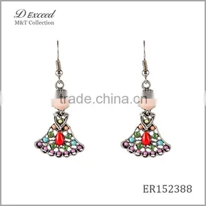 Hot New Designs Ladies/Women's Jewellery Earrings Bohemian Ballet Girl Gold/Silver Plating Drop Earrings thumbnail-2