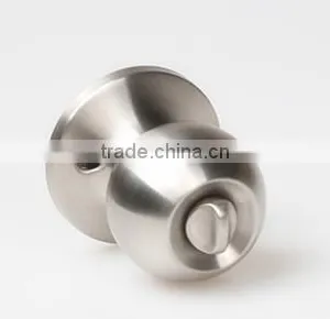 Front Door, Privacy, Passage, Bathroom Tubular Easy Installation Knob Lock With Brass Keys Quality Choice thumbnail-3