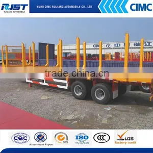 Wood Logging Trailer In Truck Semi Trailer/Wood Transportation Semi Trailer thumbnail-4