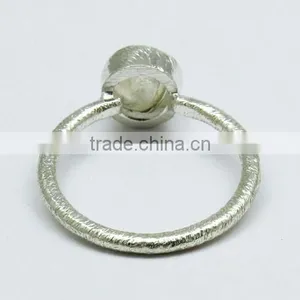 'Rainbow Mist' Moonstone 925 Sterling Silver Ring, Silver Jewelry Exporter, Silver Jewelry Manufacturer thumbnail-5