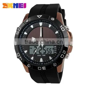 SKMEI High Quality Analogue Digital Solar Watch thumbnail-1