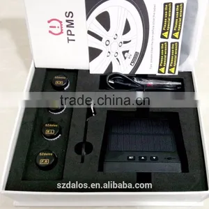 Hot Selling CE Certification Car Solar Power TPMS < 100 Psi Max Pressure and Digital Type TPMS thumbnail-5