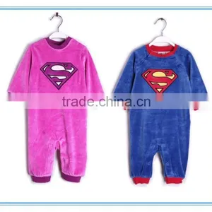 2015 Top Fashion Boys Superman Pajamas Kids Funny Pajamas, Animal Pajamas thumbnail-1