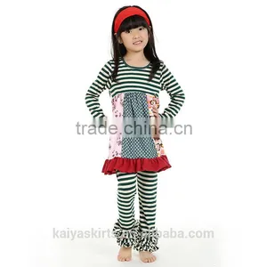 2016 Kaiya Skirt E-commerce Firm Fall Cotton Printed Flower Girls Specialty Baby Brand Clothing thumbnail-1