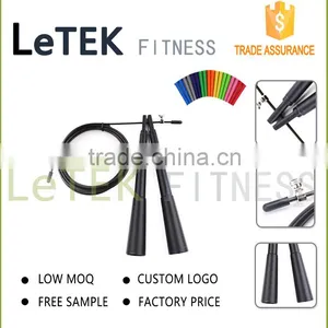 Long Grip Jump Rope-- Best Professional Boxing Skipping Cable Jump Ropes.- Boost Double Under Performance Ideal for Crossfit thumbnail-4