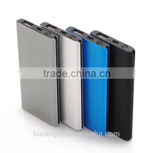 2016 New Metal Ultrathin Power Bank Wallet Sized Credit Card Portable External Battery Pack thumbnail-1