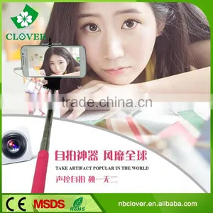 Most Popular Aluminum Alloy Wired Extendable Selfie Stick Monopod thumbnail-5