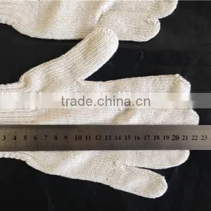 Nature White Cotton Glove ,thin Gloves ,cotton Liner Industry Gloves thumbnail-6