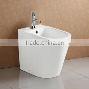 White Wall Hung Ceramic Bathroom Bidet thumbnail-5