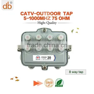 5-1000MHz Outdoor Catv Tap Eight Way Tap thumbnail-1