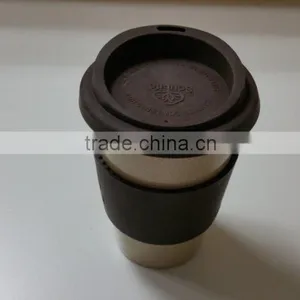 Rick Husk Fiber Coffe Cup With Non -slip Silicone thumbnail-1