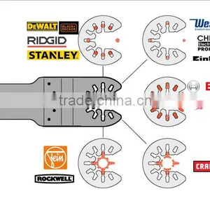 32mm(1-1/4'') Quick Change BIM Oscillating Tool Saw Blade for Cutting Soft Metal ,nails thumbnail-3