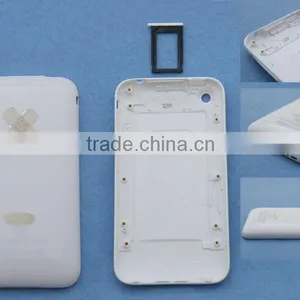 Back Cover for IPhone 3GS White and Black thumbnail-1